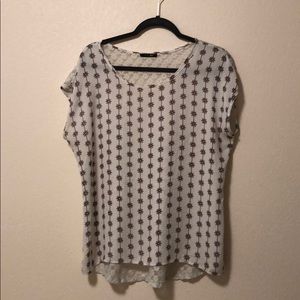 Papermoon Floral Top with Lace Back